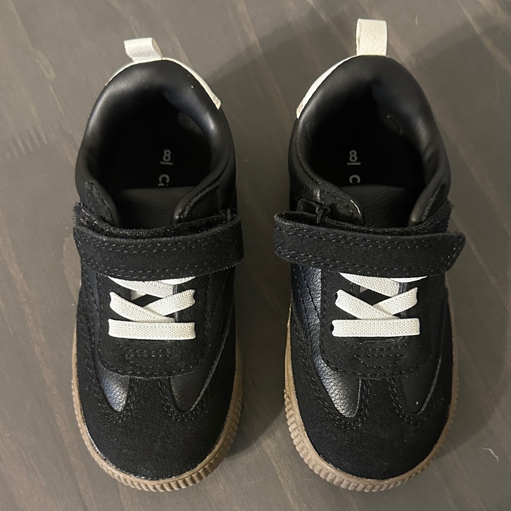 Carter's Black and White Kids Sneakers